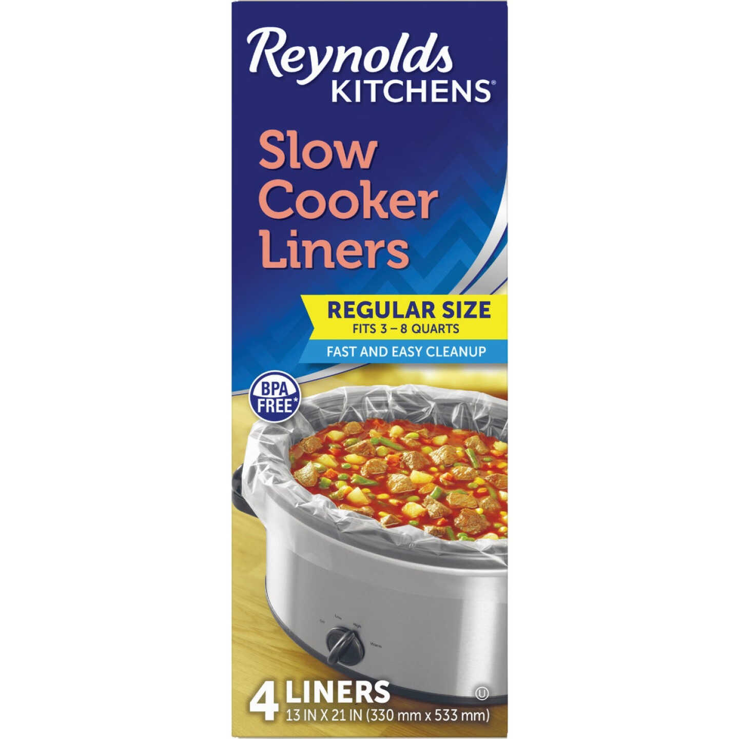 Reynolds Kitchens Slow Cooker Liners (4-Pack) - Groom & Sons' Hardware