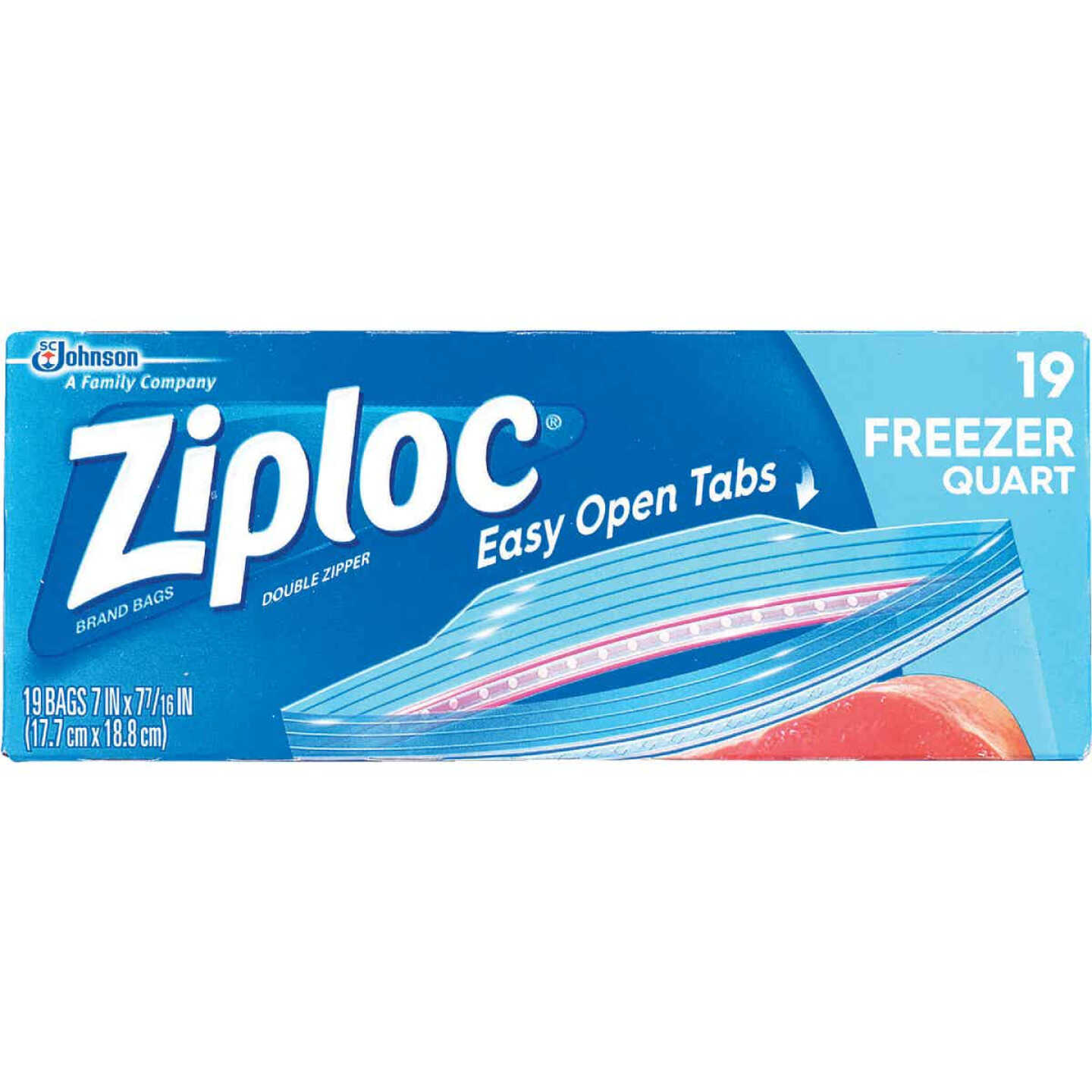 Ziploc 1 Qt. Double Zipper Freezer Bag (19-Count) - Darrington
